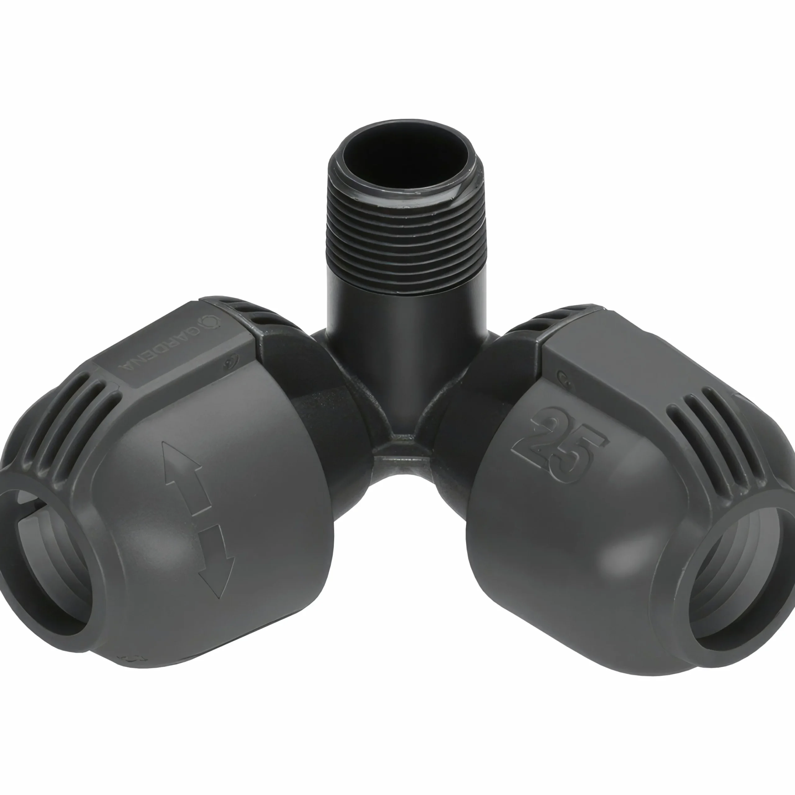 L-skarv Vinklad PipeLine 3/4" utvändig gänga>Gardena Discount