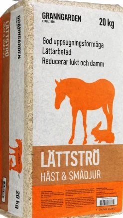 Lättströ Hampa Häst & Smådjur 20kg>Granngården Online