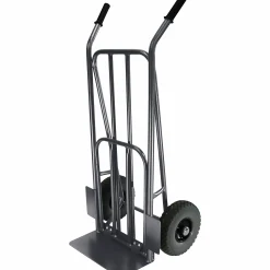 Magasinkärra punkteringsfri med ramp 250kg>Granngården Hot