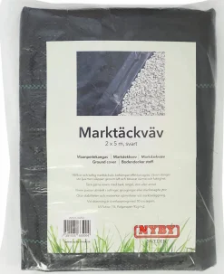 Markduk Bruk Svart 2x5m>Nyby Online