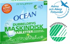 Maskindisktabletter Dubbeldryg 100-p>Ocean Clearance