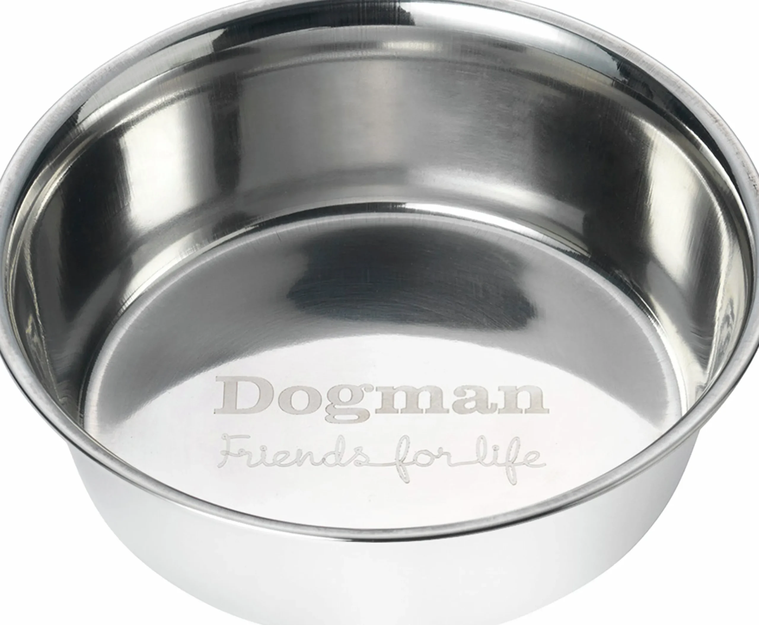 Matskål Heavy Rostfri Vit 270ml>Dogman Outlet