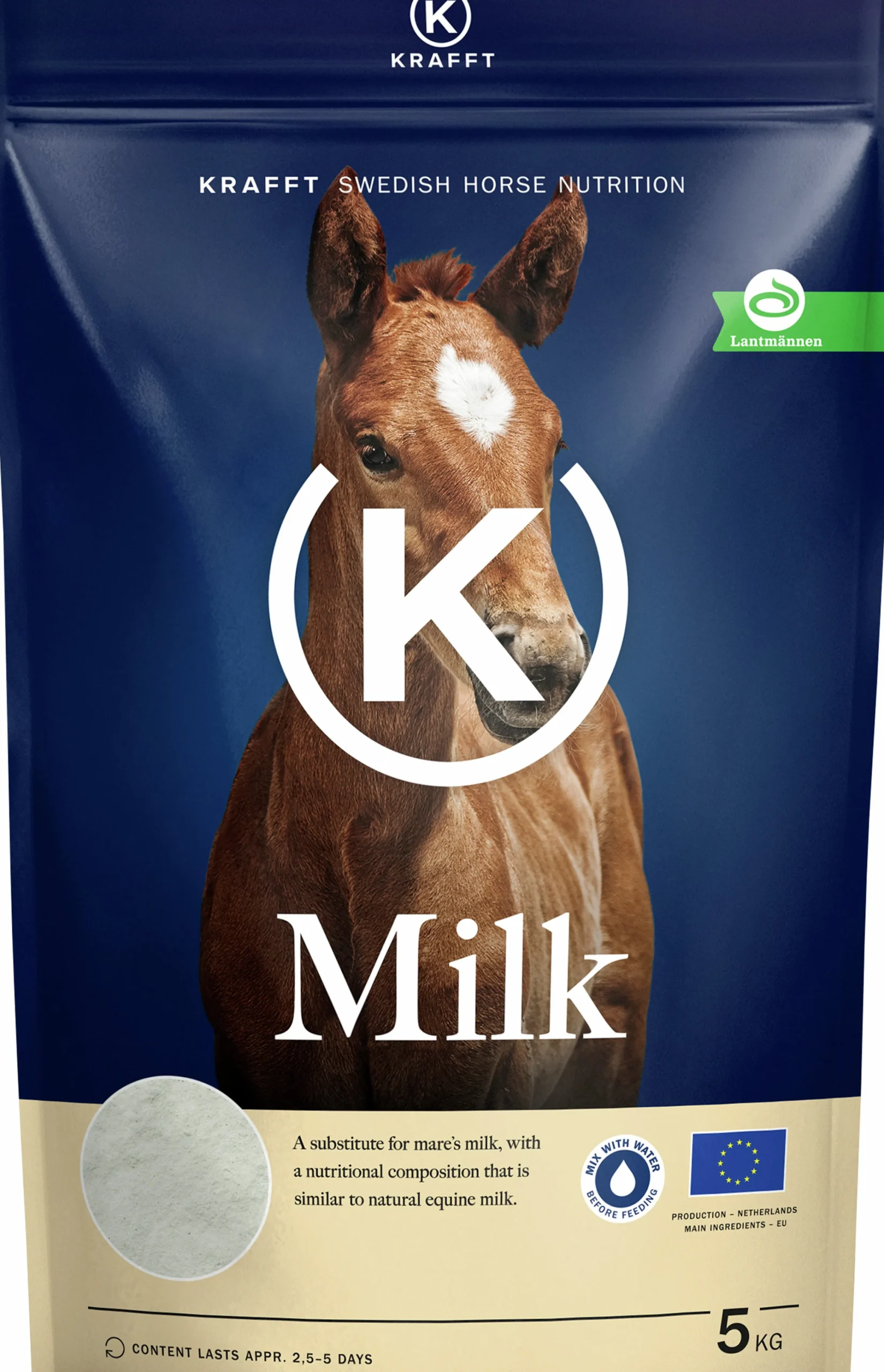 Mjölkersättning Milk 5kg>Krafft New