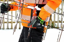 Montagehandskar Syntet Varmfodrad SvartGrå 11><noscript><img width=