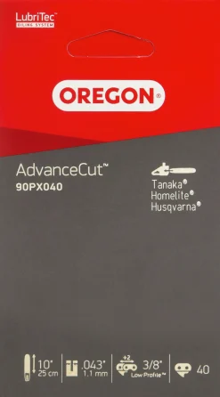 Motorsågskedja AdvanceCut 90PX 10" 3/8" 1,1mm 40dl>Oregon Sale
