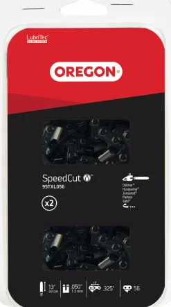 Motorsågskedja 15" .325 1,3mm 64 2-p>Oregon New