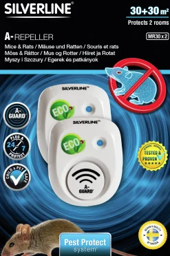 Mus- & Råttskrämma A-Repeller MR30 2-p><noscript><img width=