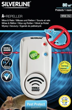 Mus- & Råttskrämma A-Repeller MR80 DG2><noscript><img width=