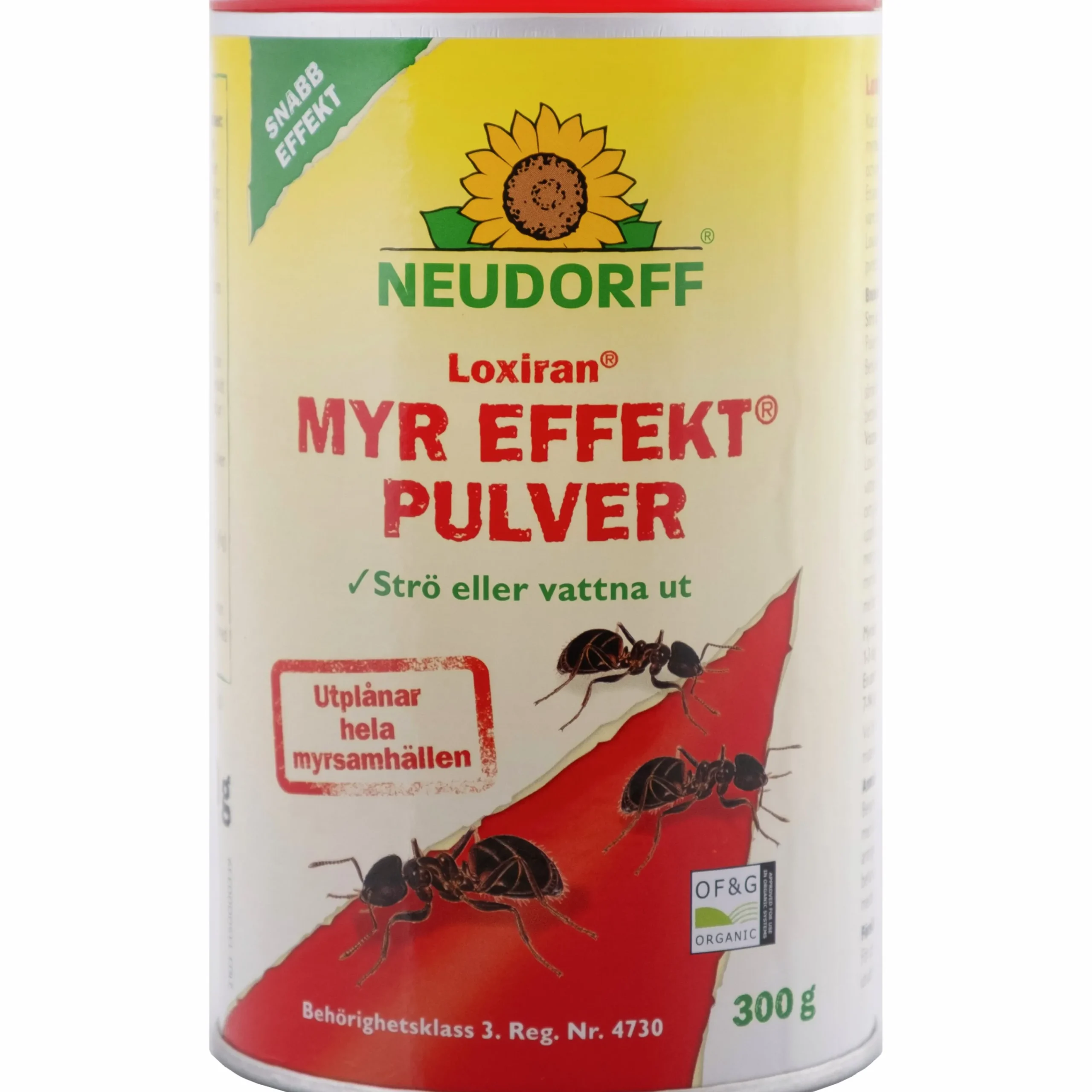 Myrmedel Myr Effekt Pulver Utvattning 300g>Neudorff Hot