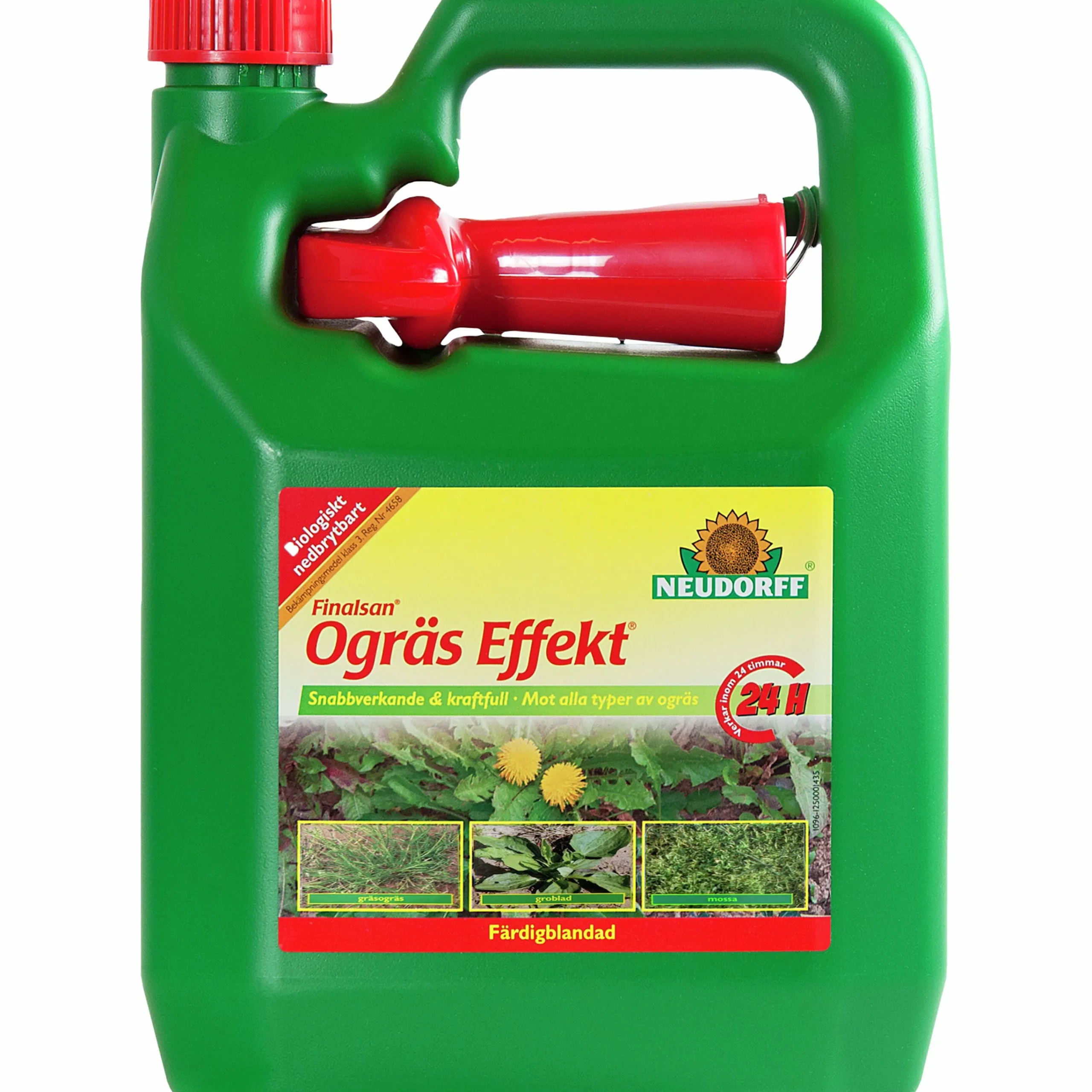 Ogräsmedel Ogräs Effekt Färdigblandad 3L>Neudorff