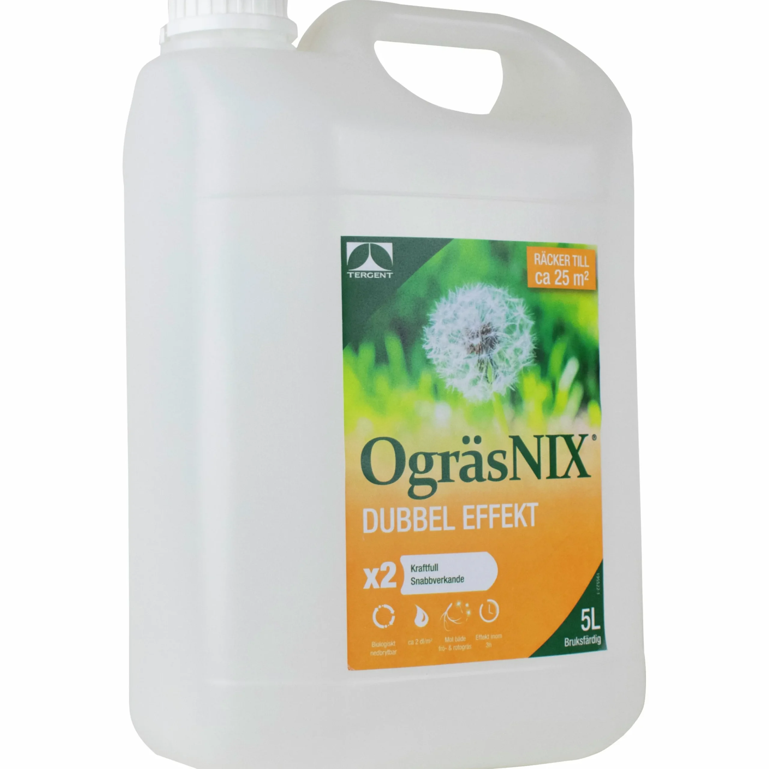 Ogräsmedel Ogräsättika OgräsNIX Dubbel Effekt 5L>Tergent Best