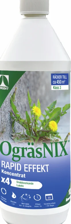 Ogräs- & Mossmedel OgräsNIX Rapid Effekt Koncentrat>Tergent