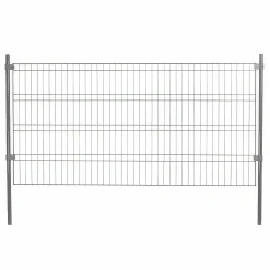 Panelstängsel 8 moduler med grind 200x100cm><noscript><img width=