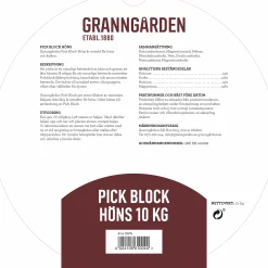 Pick Block Höns 10kg>Granngården