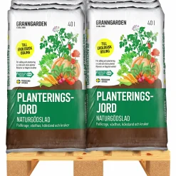 Planteringsjord Naturgödsel KRAV Pall 51x40L>Granngården Best
