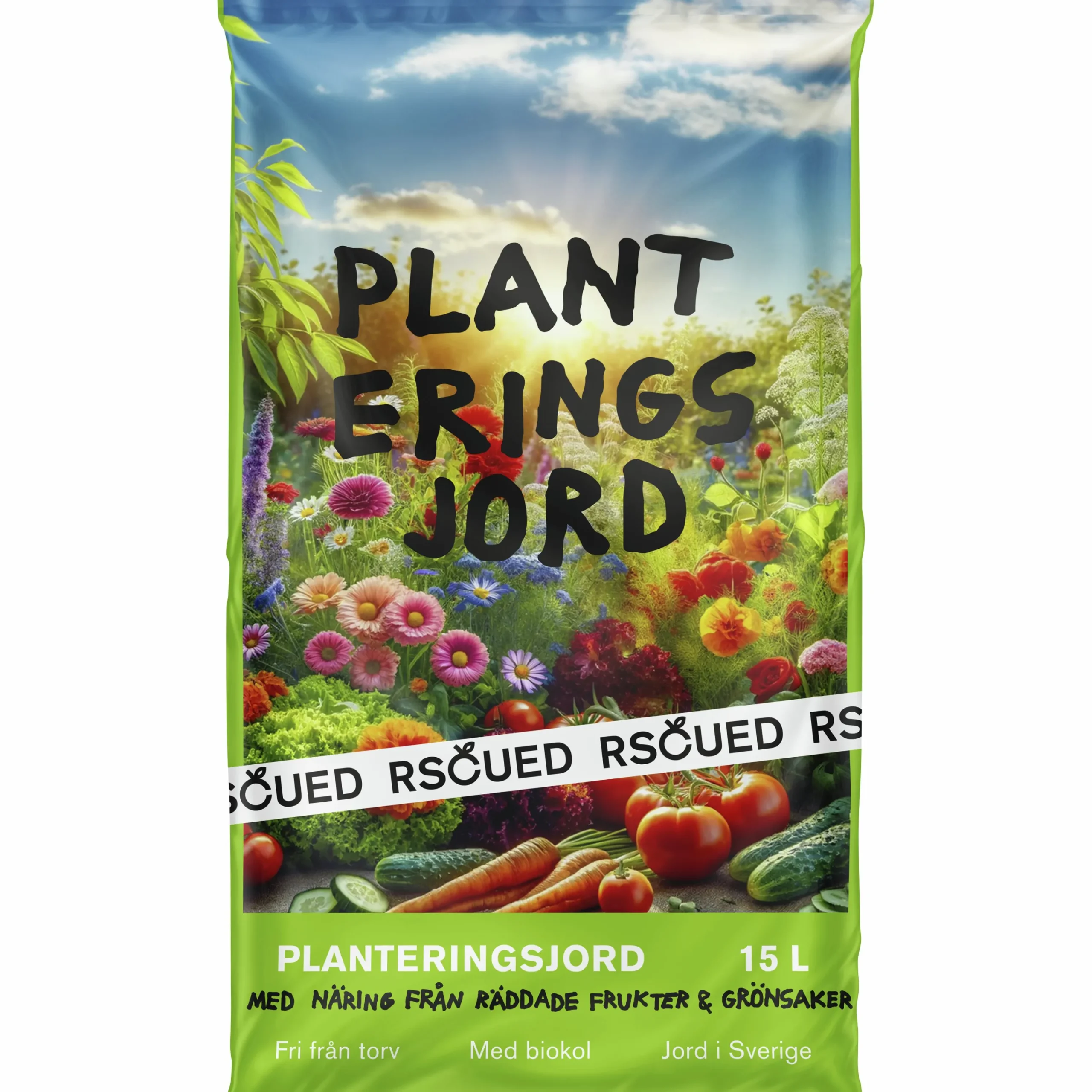 Planteringsjord 15L>Rscued New