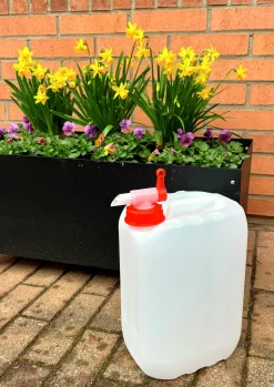 Plastdunk livsmedelsgodkänd HDPE inkl lock><noscript><img width=
