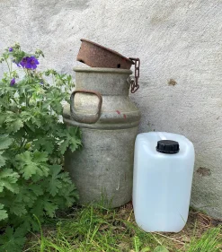 Plastdunk livsmedelsgodkänd HDPE inkl lock><noscript><img width=