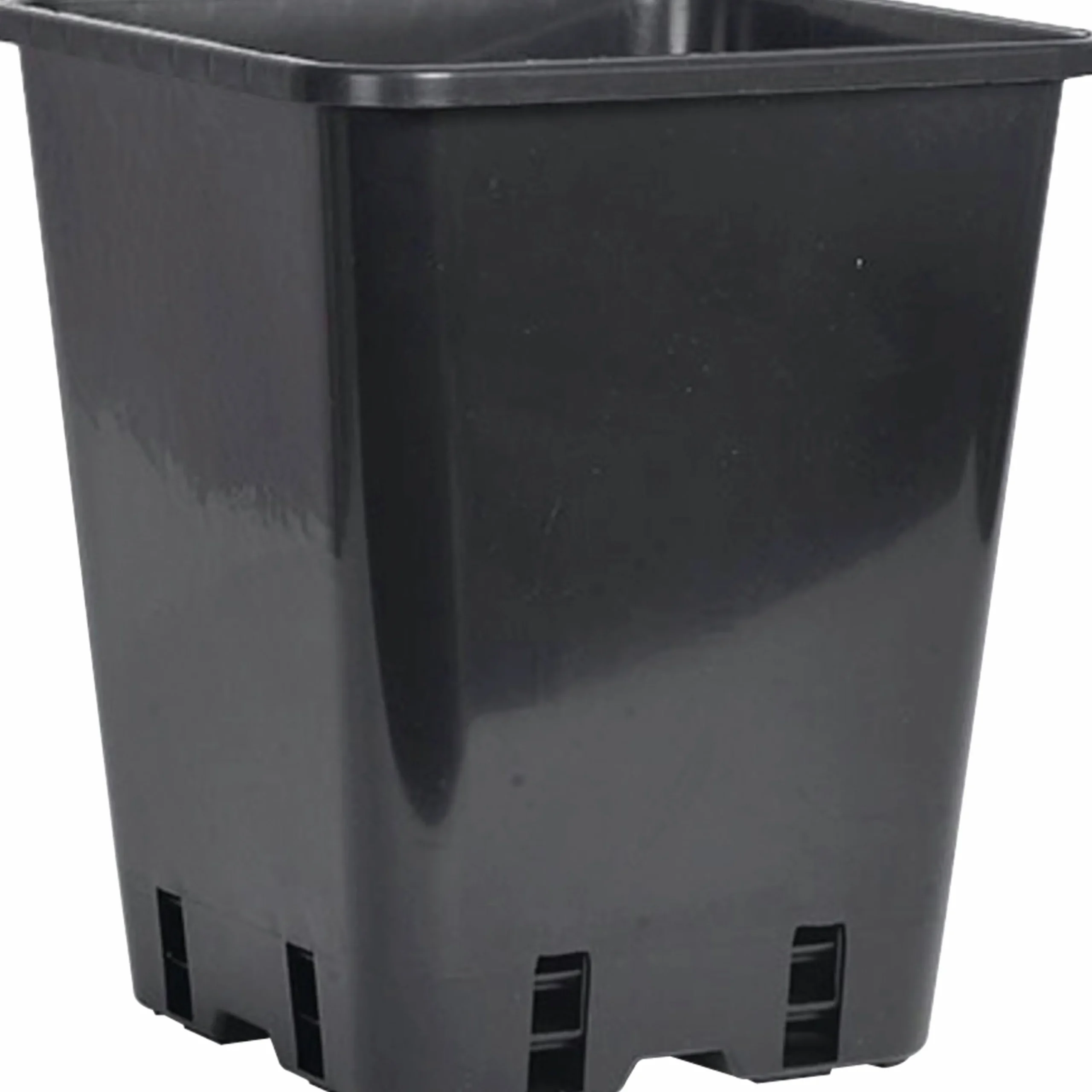 Plastkruka Fyrkantig Svart 20x20x23cm>Nelson Garden Outlet