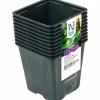 Plastkruka Fyrkantig 11cm 10-p>Nelson Garden