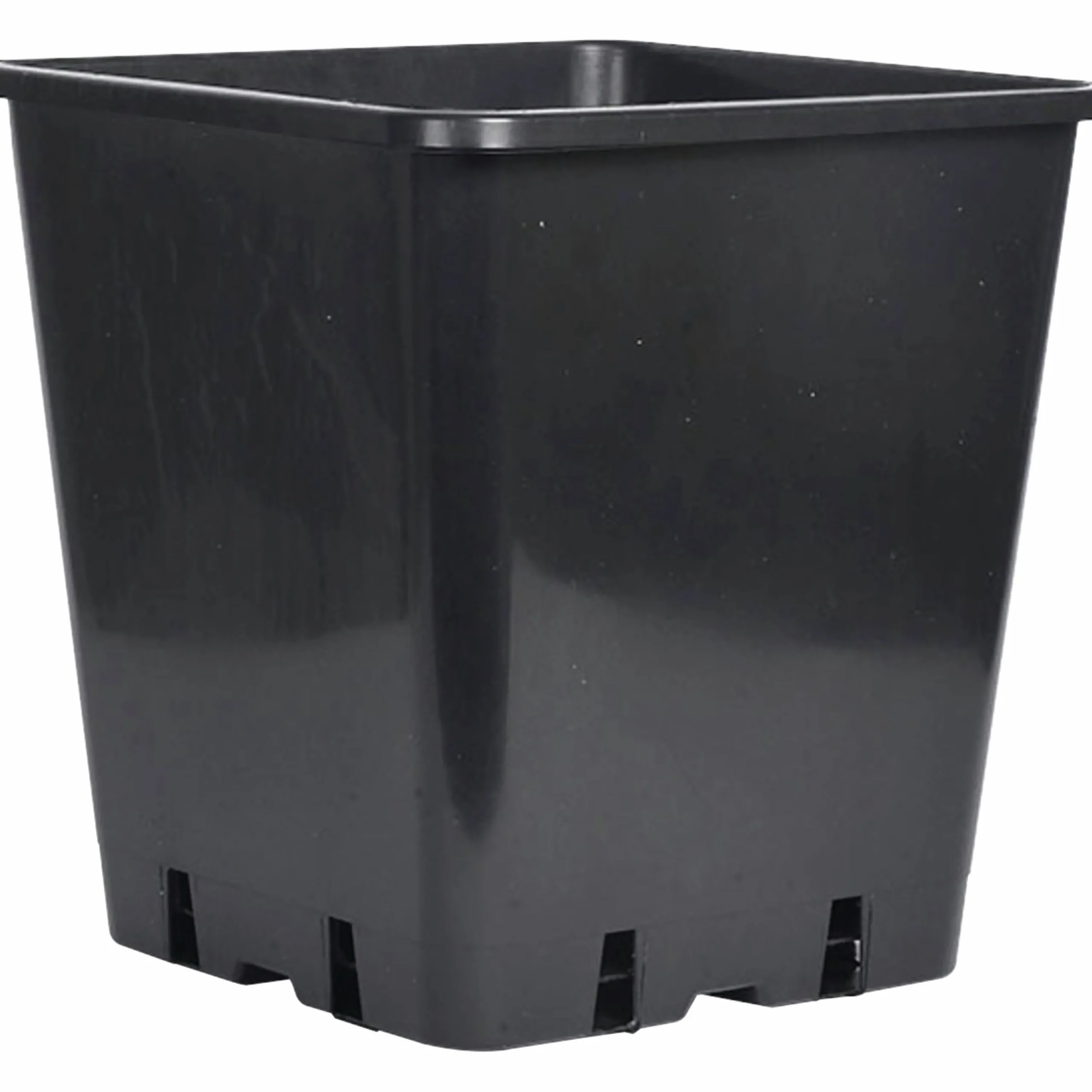 Plastkruka Fyrkantig Svart 25x25x26cm>Nelson Garden Clearance