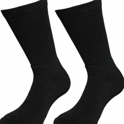 Polarsockor med Ull 37/40 Svart/Grå 2-p>G1880 Outlet
