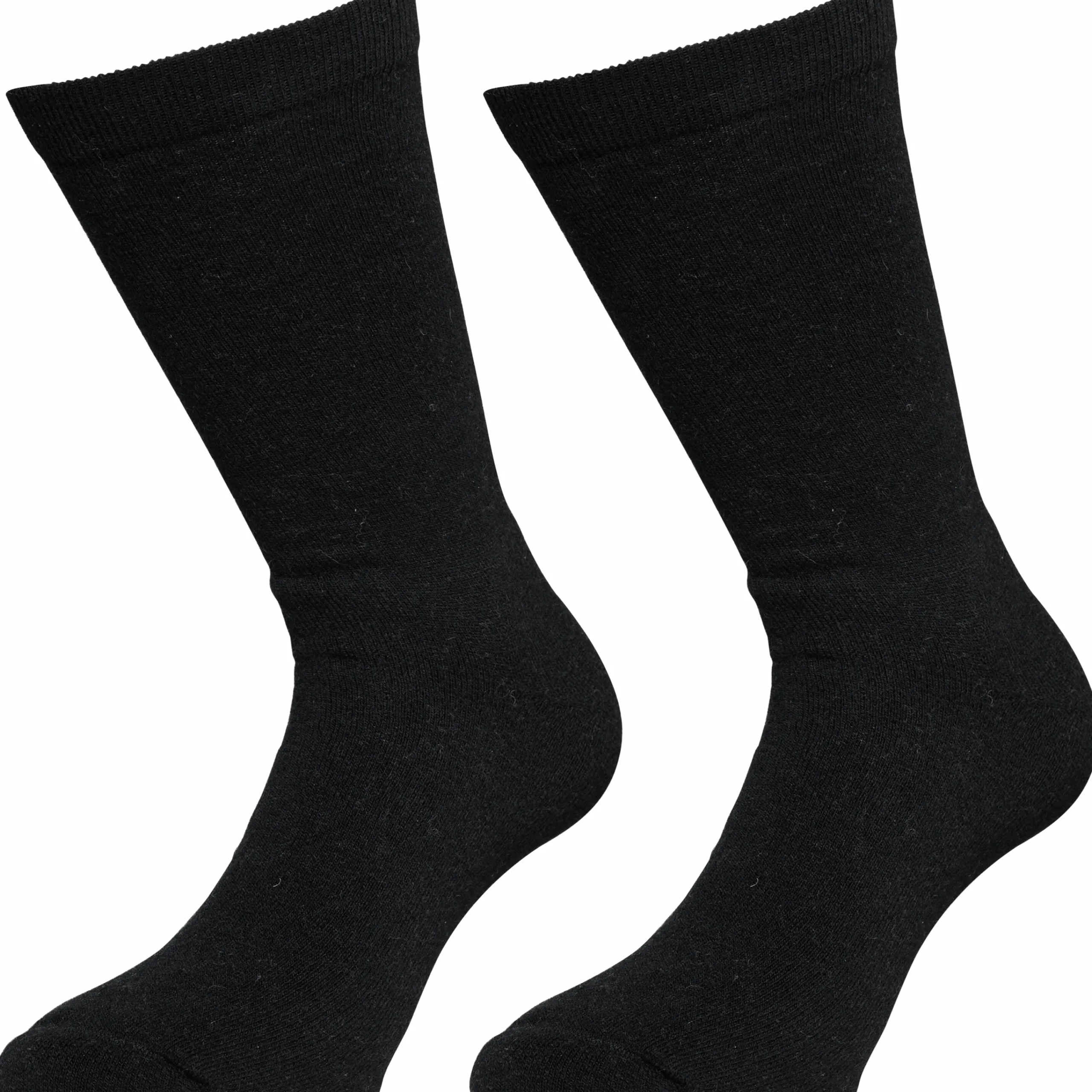 Polarsockor med Ull 37/40 Svart/Grå 2-p>G1880 Outlet