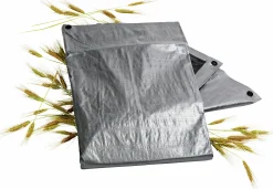 Presenning Silver/Svart 200g/m² 3x5m><noscript><img width=