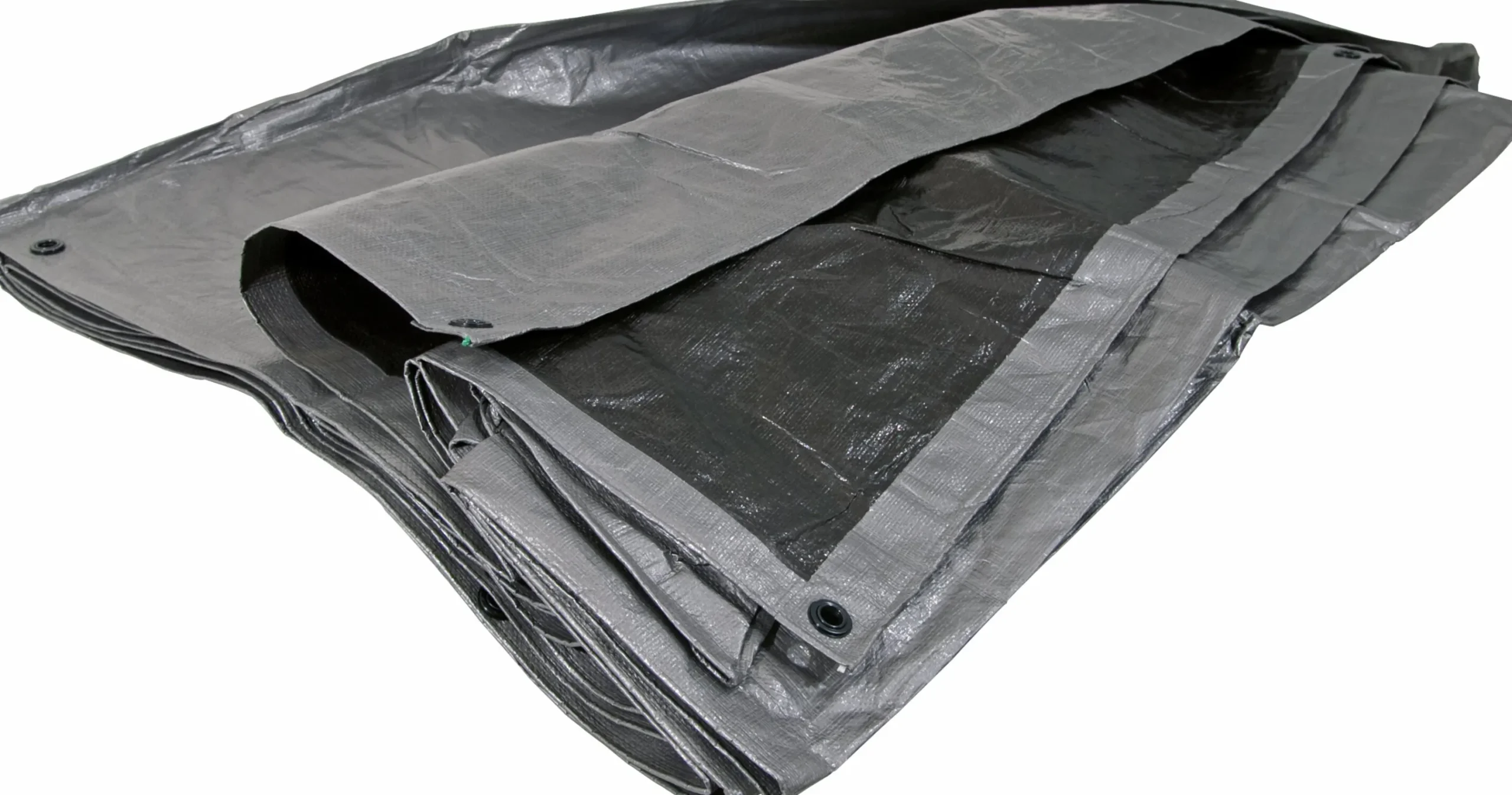 Presenning Silver/Svart 200g/m² 3x5m>Granngården Clearance