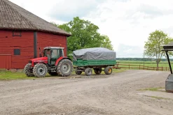 Presenning Silver/Svart 200g/m² 3x4m>Granngården Clearance