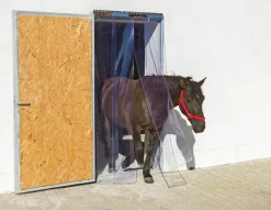 PVC-ridå transparent 200x2mm 25m>Kerbl Outlet