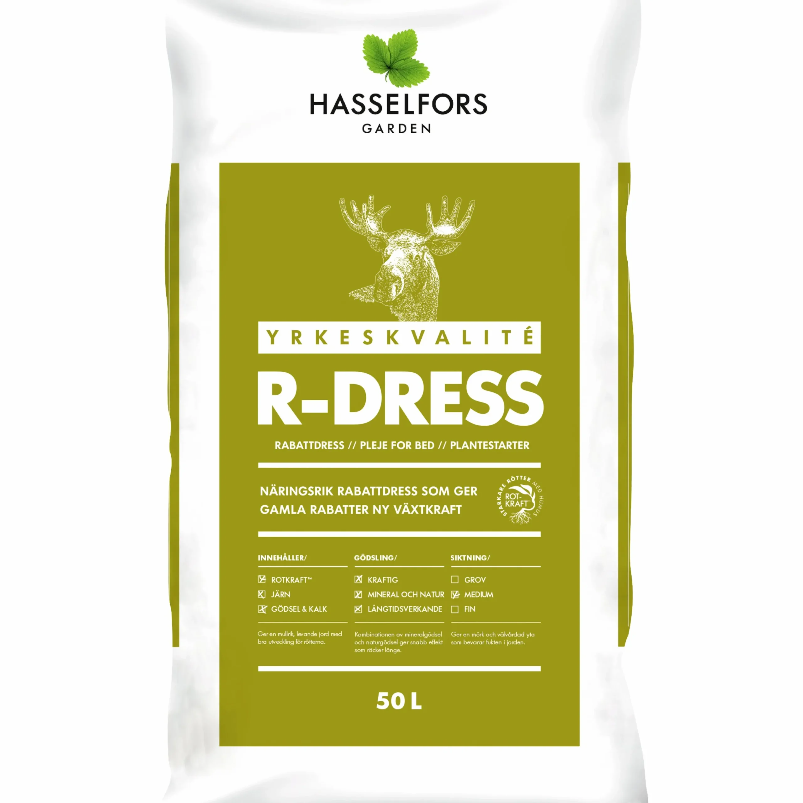 R-Dress Hasselfors Dressjord 50L>Hasselfors Garden Best