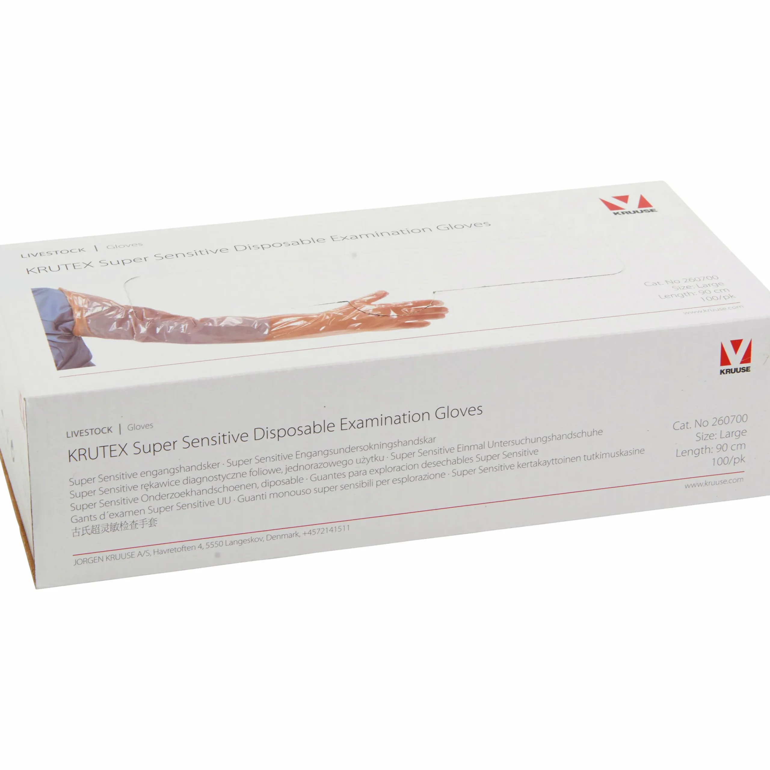 Rektalhandske 90cm 100-p>Kruuse Clearance
