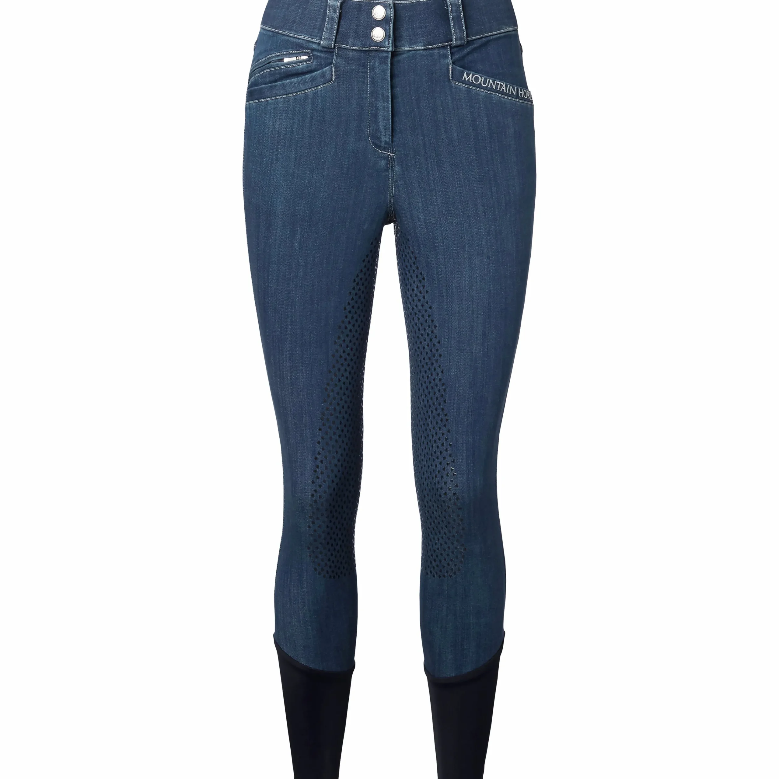 Ridbyxa Helskodd Dream Denim Breeches Marin>Mountain Horse Outlet