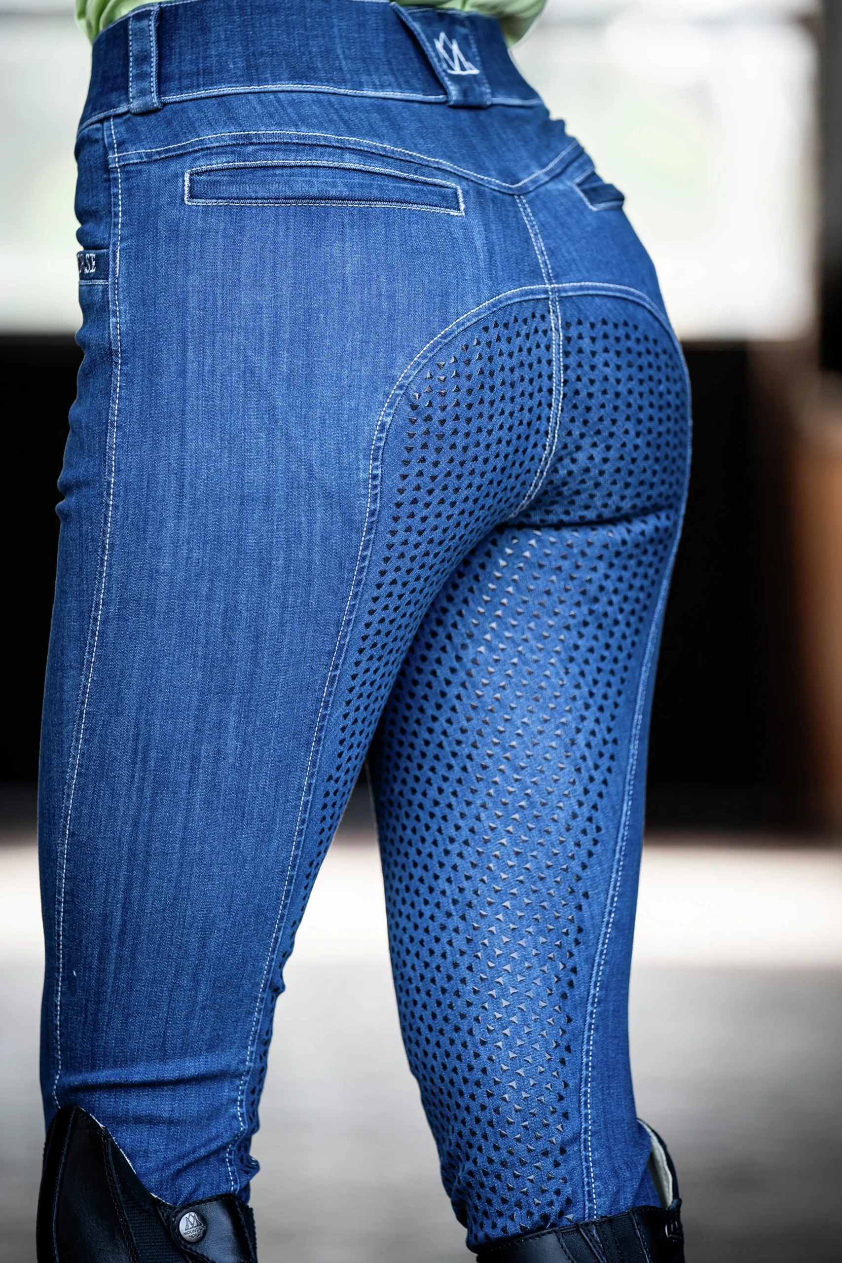 Ridbyxa Helskodd Dream Denim Breeches Marin>Mountain Horse Outlet