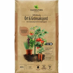 Örtjord & Grönsaksjord Hasselfors KRAV 40L>Hasselfors Garden Sale