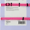 Sele med koppel Findus Rosa>Dogman New