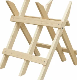 Sågbock trä 120cm>Granngården Best