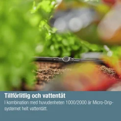 Skarvkoppling MicroDrip 3/16