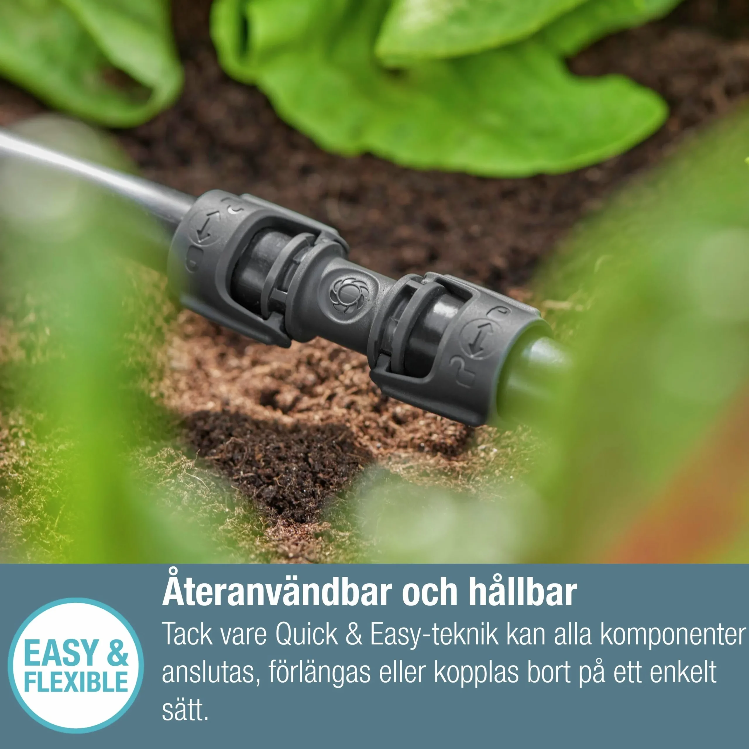 Skarvkoppling MicroDrip 1/2" 3-p>Gardena New