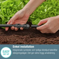 Skarvkoppling MicroDrip 1/2