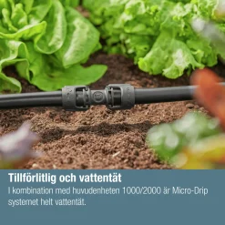 Skarvkoppling MicroDrip 1/2