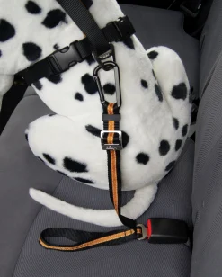 Säkerhetsbälte Hund Svart/Orange><noscript><img width=