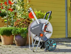 Slangvagn Cleverroll Komplett Metall 25m><noscript><img width=
