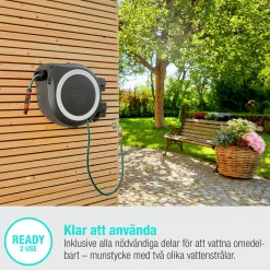 Slangvinda Väggslangbox RollUp XL 35m><noscript><img width=