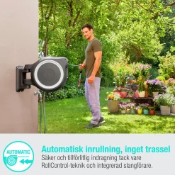 Slangvinda Väggslangbox RollUp XL 35m><noscript><img width=
