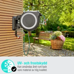 Slangvinda Väggslangbox RollUp XL 35m><noscript><img width=