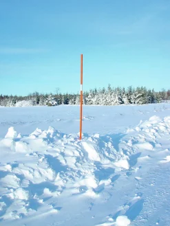 Snökäppar polypropen orange med reflex 200cm><noscript><img width=