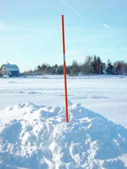 Snökäppar polypropen orange med reflex 200cm><noscript><img width=