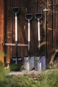 Spade Prima Halvrund Trä>Fiskars